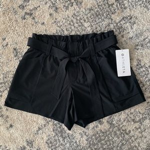 NEW Athleta Skyline Shorts Black Size 6 Womens